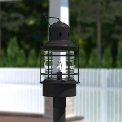 Best deal ⭐ Patriot Lighting® Hyannis Textured Black Outdoor Post Light ⭐ 15 Best deal ⭐ Patriot Lighting® Hyannis Textured Black Outdoor Post Light ⭐ -Patriot Lighting Sales OP37005TB L2
