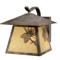 Discount 🎉 Patriot Lighting® Whitebark Olde World Patina Outdoor Wall Light 🎉