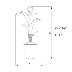 Outlet 😀 Patriot Lighting® Yoho Black Walnut Mini Pendant ⌛ 11 Outlet 😀 Patriot Lighting® Yoho Black Walnut Mini Pendant ⌛ -Patriot Lighting Sales P0135 DWG