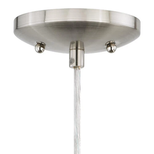 Promo 😉 Patriot Lighting® Milano Satin Nickel Mini Pendant ✔️ 4 Promo 😉 Patriot Lighting® Milano Satin Nickel Mini Pendant ✔️ - Image 2