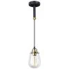 Budget 👍 Patriot Lighting® Kassidy Black Mini Pendant 😀 -Patriot Lighting Sales P0232