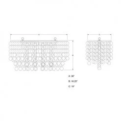 Best deal 🛒 Patriot Lighting® Elsa Satin Nickel 5 Light Chandelier 🤩 -Patriot Lighting Sales P0240 DWG