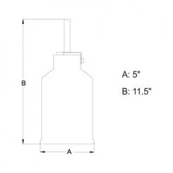 Best Pirce ❤️ Patriot Lighting® Milone Rustic Bronze Mini Pendant 🎁 13 Best Pirce ❤️ Patriot Lighting® Milone Rustic Bronze Mini Pendant 🎁 -Patriot Lighting Sales P0259 DWG