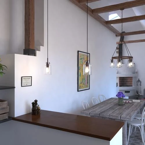 Best Pirce ❤️ Patriot Lighting® Milone Rustic Bronze Mini Pendant 🎁 6 Best Pirce ❤️ Patriot Lighting® Milone Rustic Bronze Mini Pendant 🎁 - Image 4