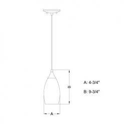 Outlet ❤️ Patriot Lighting® Milano Oil Rubbed Bronze Mini Pendant 👍 -Patriot Lighting Sales P0277 DWG