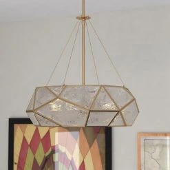 Cheap 🥰 Patriot Lighting® Euclid Aged Brass 3 Light Pendant ✨ -Patriot Lighting Sales P0317 L2
