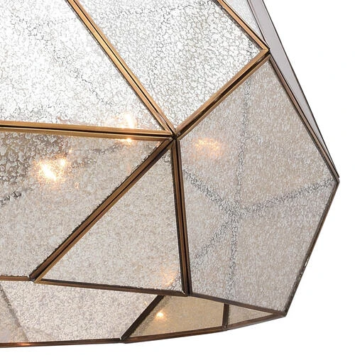 Hot Sale ⌛ Patriot Lighting® Euclid Aged Brass 5 Light Pendant ⌛ 4 Hot Sale ⌛ Patriot Lighting® Euclid Aged Brass 5 Light Pendant ⌛ - Image 2