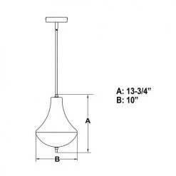 Wholesale 💯 Patriot Lighting® Somerset Oil Rubbed Bronze Mini Pendant ❤️ -Patriot Lighting Sales P0321 DWG
