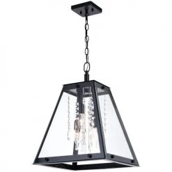 Wholesale ⭐ Patriot Lighting® Tremont Matte Black 4 Light Pendant 😀