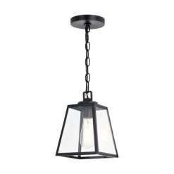 New 👍 Patriot Lighting® Grant Black 1 Light Mini Pendant 🔥