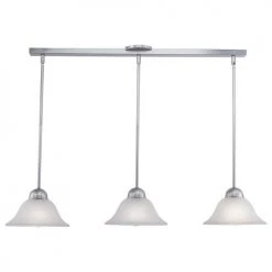 Best reviews of 🛒 Patriot Lighting® Da Vinci Oil Brushed Nickel 3 Light Pendant 🥰