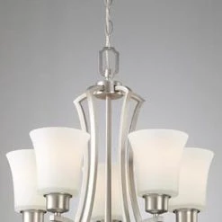 Cheapest 🛒 Patriot Lighting® Opal Replacement Glass Shade For 5-Light Flamenco Chandelier ONLY ✔️