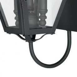 Best Sale 🎉 Patriot Lighting® Nottingham Textured Black 3-Light Outdoor Wall Light 🌟 -Patriot Lighting Sales T0079 3