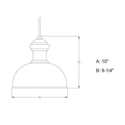 Deals ✨ Patriot Lighting® Franklin Oil-Burnished Bronze Outdoor Pendant Light 🤩 7 Deals ✨ Patriot Lighting® Franklin Oil-Burnished Bronze Outdoor Pendant Light 🤩 - Image 5