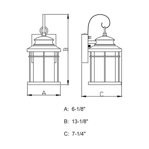 Best Pirce 💯 Patriot Lighting® Melbourne Oil-Rubbed Bronze LED Outdoor Wall Light ✔️ 7 Best Pirce 💯 Patriot Lighting® Melbourne Oil-Rubbed Bronze LED Outdoor Wall Light ✔️ - Image 5