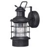 Buy 😉 Patriot Lighting® Dualux® Hyannis Textured Black Outdoor Wall Light 🧨 -Patriot Lighting Sales T0254