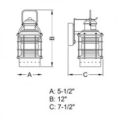 Buy 😉 Patriot Lighting® Dualux® Hyannis Textured Black Outdoor Wall Light 🧨 -Patriot Lighting Sales T0254 DWG