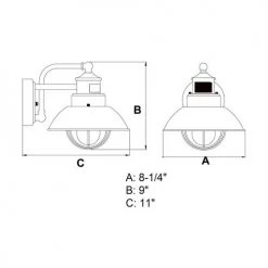 Cheapest ❤️ Patriot Lighting® Dualux® Harwich Textured Black Outdoor Wall Light 😉 -Patriot Lighting Sales T0260 DWG