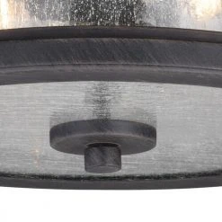 Brand new ⭐ Patriot Lighting® Cumberland Rust Iron 2-Light Outdoor Flush Mount Light 🎁 -Patriot Lighting Sales T0290 3