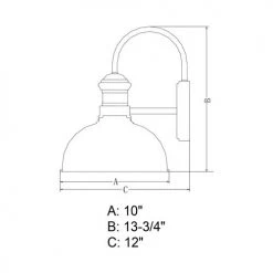 Flash Sale 😉 Patriot Lighting® Dualux® Franklin Oil-Burnished Bronze Outdoor Wall Light 🧨 -Patriot Lighting Sales T0385 DWG