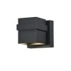 New 🎉 Patriot Lighting® Lavage Textured Black LED Outdoor Wall Light ✔️ -Patriot Lighting Sales T0396