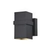 Buy ✨ Patriot Lighting® Lavage Textured Black LED Outdoor Wall Light 😍