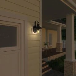 Brand new 🎁 Patriot Lighting® Dualux® Bridgeport Oil-Rubbed Bronze Outdoor Wall Light ⌛ -Patriot Lighting Sales T0456 L3