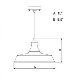Brand new 😍 Patriot Lighting® Dorado Red Outdoor Pendant Light ✔️ -Patriot Lighting Sales T0489 DWG