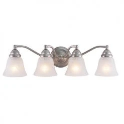 Brand new 🔔 Patriot Lighting® Standford Brushed Nickel 4 Light Vanity Light 🥰