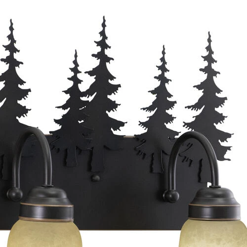 Cheapest ❤️ Patriot Lighting® Yosemite Burnished Bronze 3 Light Vanity Light ✔️ 4 Cheapest ❤️ Patriot Lighting® Yosemite Burnished Bronze 3 Light Vanity Light ✔️ - Image 2