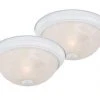Best Sale 🌟 Patriot Lighting® Stella White 1-Light Flush Mount Ceiling Light - 2 Pack 💯 -Patriot Lighting Sales VX cc51611w
