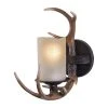 New ⌛ Patriot Lighting® Yoho Black Walnut 1 Light Antler Vanity Light 🌟 1 New ⌛ Patriot Lighting® Yoho Black Walnut 1 Light Antler Vanity Light 🌟 -Patriot Lighting Sales W0032