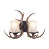 Best Sale ⭐ Patriot Lighting® Yoho Black Walnut 2 Light Antler Vanity Light 🥰 2 Best Sale ⭐ Patriot Lighting® Yoho Black Walnut 2 Light Antler Vanity Light 🥰 -Patriot Lighting Sales W0033