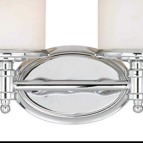 Hot Sale ⌛ Patriot Lighting® Carlisle Chrome 4 Light Vanity Light 😍 4 Hot Sale ⌛ Patriot Lighting® Carlisle Chrome 4 Light Vanity Light 😍 - Image 2