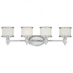 Hot Sale ⌛ Patriot Lighting® Carlisle Chrome 4 Light Vanity Light 😍