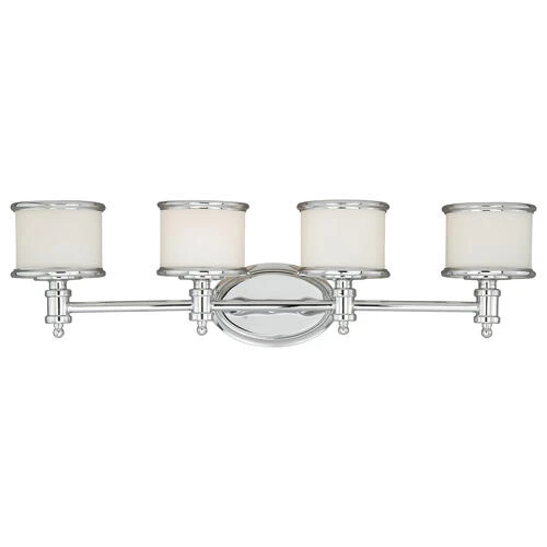 Hot Sale ⌛ Patriot Lighting® Carlisle Chrome 4 Light Vanity Light 😍 3 Hot Sale ⌛ Patriot Lighting® Carlisle Chrome 4 Light Vanity Light 😍
