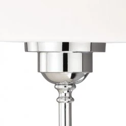 New 😉 Patriot Lighting® Kelsy Chrome 1 Light Vanity Light ✨ -Patriot Lighting Sales W0202 3