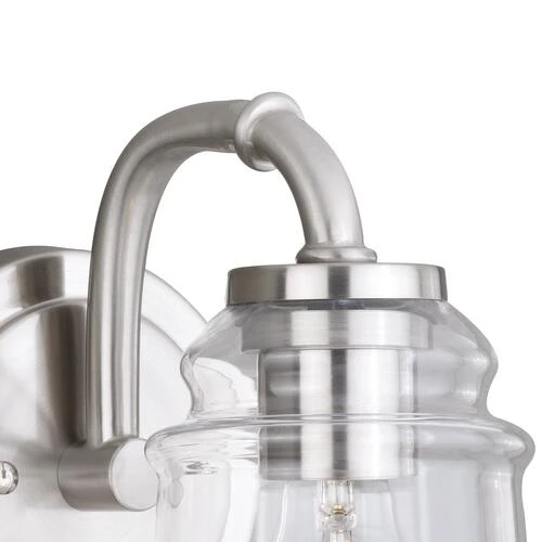 Buy ✔️ Patriot Lighting® Toledo Satin Nickel 1 Light Vanity Light 🔔 5 Buy ✔️ Patriot Lighting® Toledo Satin Nickel 1 Light Vanity Light 🔔 - Image 3