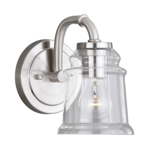Buy ✔️ Patriot Lighting® Toledo Satin Nickel 1 Light Vanity Light 🔔 3 Buy ✔️ Patriot Lighting® Toledo Satin Nickel 1 Light Vanity Light 🔔