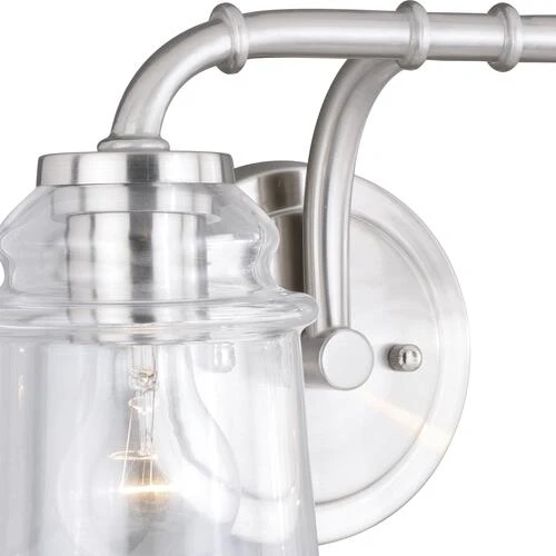 Discount 👏 Patriot Lighting® Toledo Satin Nickel 2 Light Vanity Light 👏 4 Discount 👏 Patriot Lighting® Toledo Satin Nickel 2 Light Vanity Light 👏 - Image 2