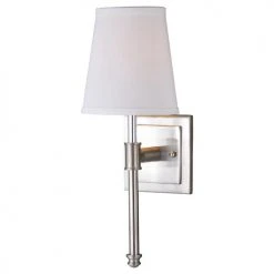 Hot Sale ⌛ Patriot Lighting® Ritz Satin Nickel 1 Light Vanity Light 🧨