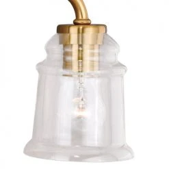 Best reviews of 🔔 Patriot Lighting® Toledo Natural Brass 3 Light Vanity Light 🌟 -Patriot Lighting Sales W0264 3