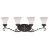 Budget 🧨 Patriot Lighting® Avenant Bronze 4 Light Vanity Light ⌛ 1 Budget 🧨 Patriot Lighting® Avenant Bronze 4 Light Vanity Light ⌛ -Patriot Lighting Sales W0304