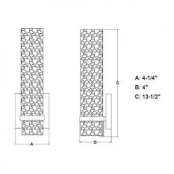 Brand new ⭐ Patriot Lighting® Vilo Natural Brass 1 Light Vanity Light ⌛ 11 Brand new ⭐ Patriot Lighting® Vilo Natural Brass 1 Light Vanity Light ⌛ -Patriot Lighting Sales W0309 DWG