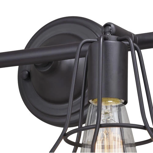 Outlet ✔️ Patriot Lighting® Clybourn Oil Rubbed Bronze 2 Light Vanity Light ❤️ 4 Outlet ✔️ Patriot Lighting® Clybourn Oil Rubbed Bronze 2 Light Vanity Light ❤️ - Image 2