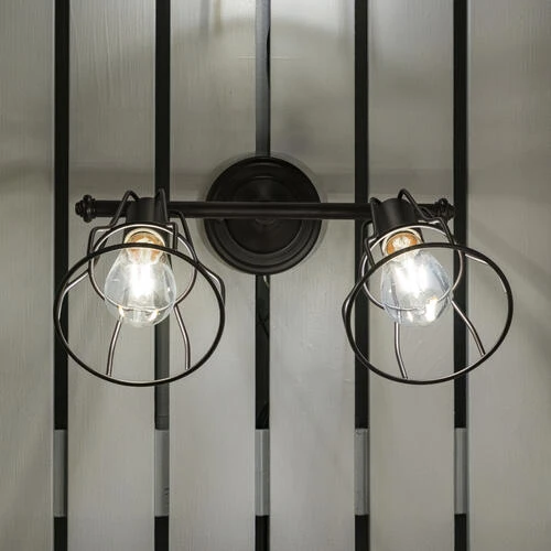 Outlet ✔️ Patriot Lighting® Clybourn Oil Rubbed Bronze 2 Light Vanity Light ❤️ 7 Outlet ✔️ Patriot Lighting® Clybourn Oil Rubbed Bronze 2 Light Vanity Light ❤️ - Image 5