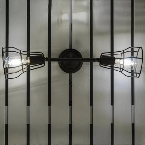 Outlet ✔️ Patriot Lighting® Clybourn Oil Rubbed Bronze 2 Light Vanity Light ❤️ 8 Outlet ✔️ Patriot Lighting® Clybourn Oil Rubbed Bronze 2 Light Vanity Light ❤️ - Image 6