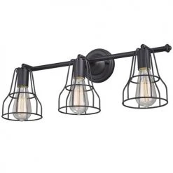 Brand new 🤩 Patriot Lighting® Clybourn Oil Rubbed Bronze 3 Light Vanity Light 🔔