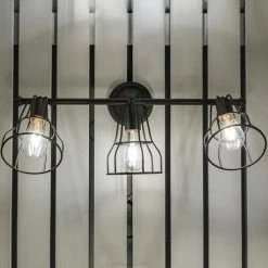 Brand new 🤩 Patriot Lighting® Clybourn Oil Rubbed Bronze 3 Light Vanity Light 🔔 -Patriot Lighting Sales W0313 5