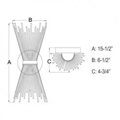 Cheapest ✔️ Patriot Lighting® Nikko Gold Wall Light ✨ -Patriot Lighting Sales W0337 DWG